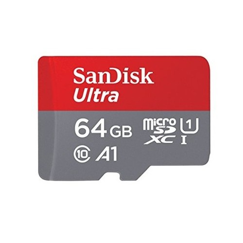 SANDISK ULTRA ANDROID MICROSDXC 64GB SD ADAPTER MEMORY ZONE APP