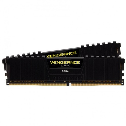 CORSAIR MEMORIA DDR4 16GB 2x8GB Vengeance LPX Black