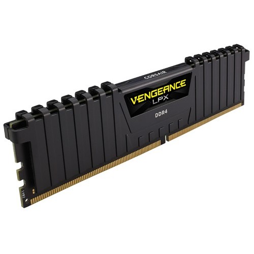 CORSAIR MEMORIA DDR4 16GB 2x8GB PC 2400 Vengeance LPX Black Heat spreader