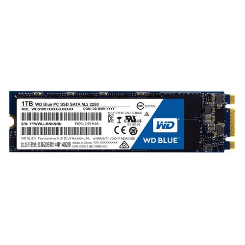SSD Western Digital WD Blue Sata M.2 1 Tb
