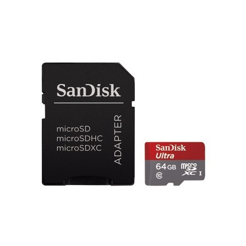 Sandisk SDSQUNC-064G-GN6MA 64GB MicroSDXC Class 10 memoria flash