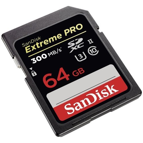 SANDISK EXTREME PRO SDHC 64GB 300MB/S